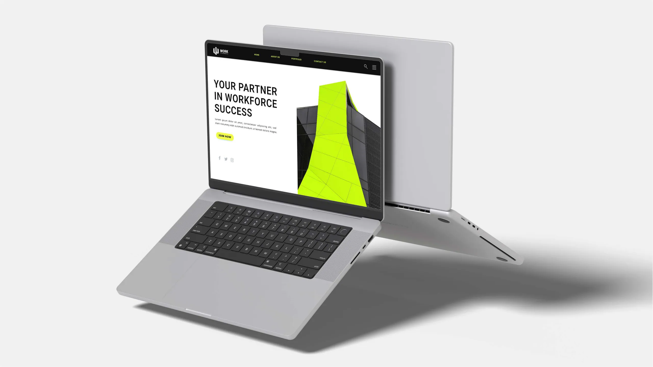 Work brand identity 4